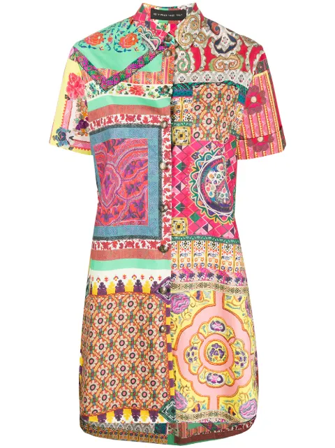 etro patchwork shirt