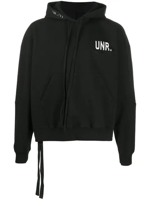 UNRAVEL PROJECT logo-print hoodie