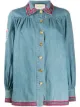 Image 1 of Gucci piped trim chambray shirt