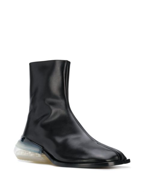 tabi airbag heel ankle boots