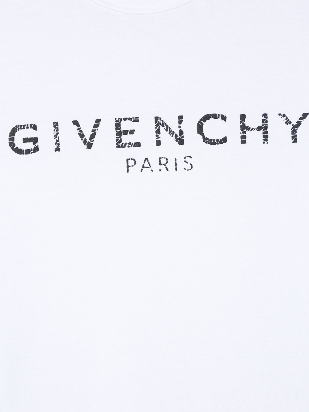 Givenchy Kids T-shirt met logoprint Wit