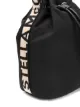 Stella McCartney logo-stripe bucket bag