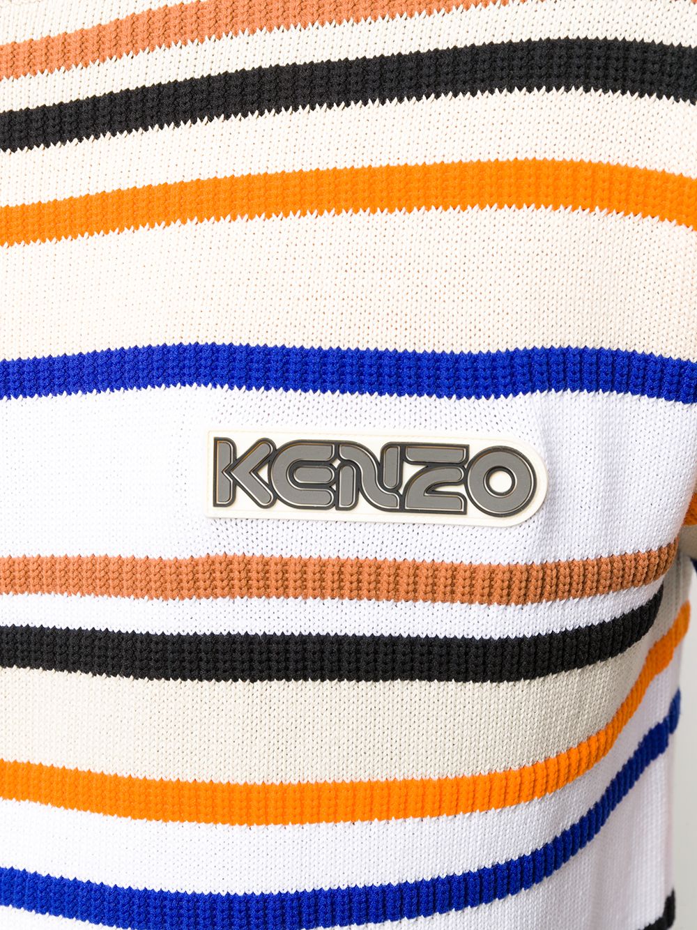 фото Kenzo полосатый джемпер с логотипом