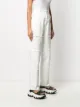 AMBUSH fringed high-rise straight-leg jeans
