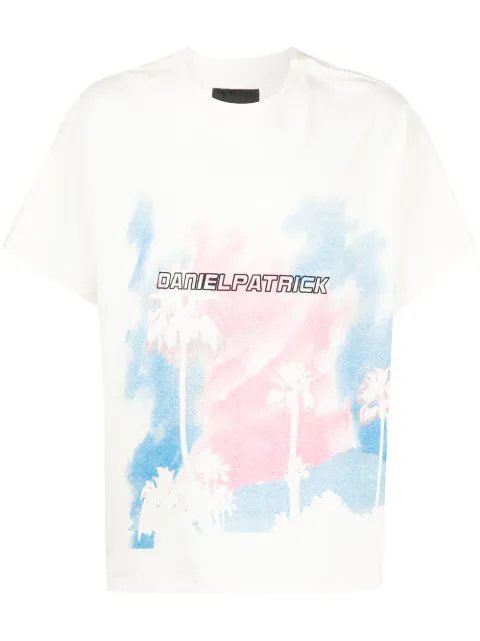 Daniel Patrick graphic-print crew neck T-shirt 