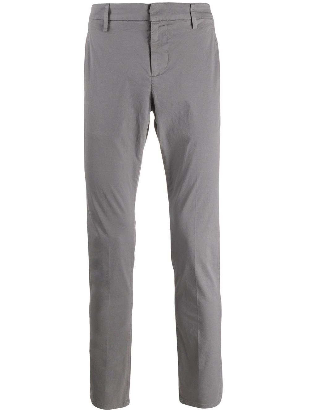 Shop Dondup Gaubert Slim Chinos In Grey