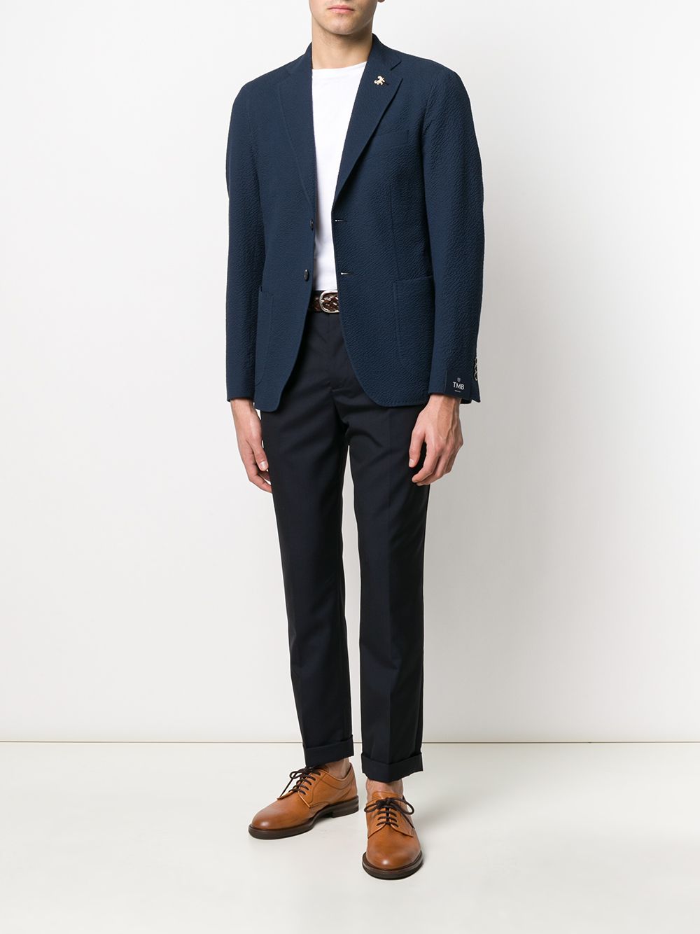 фото Tombolini lapel-pin blazer