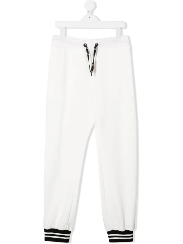 fendi white track pants