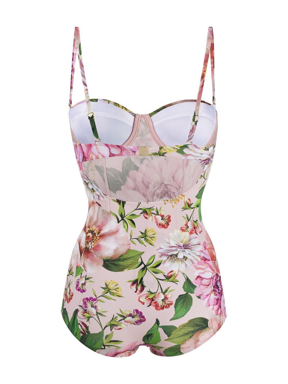 Dolce & Gabbana Floral Print Swimsuit - Farfetch