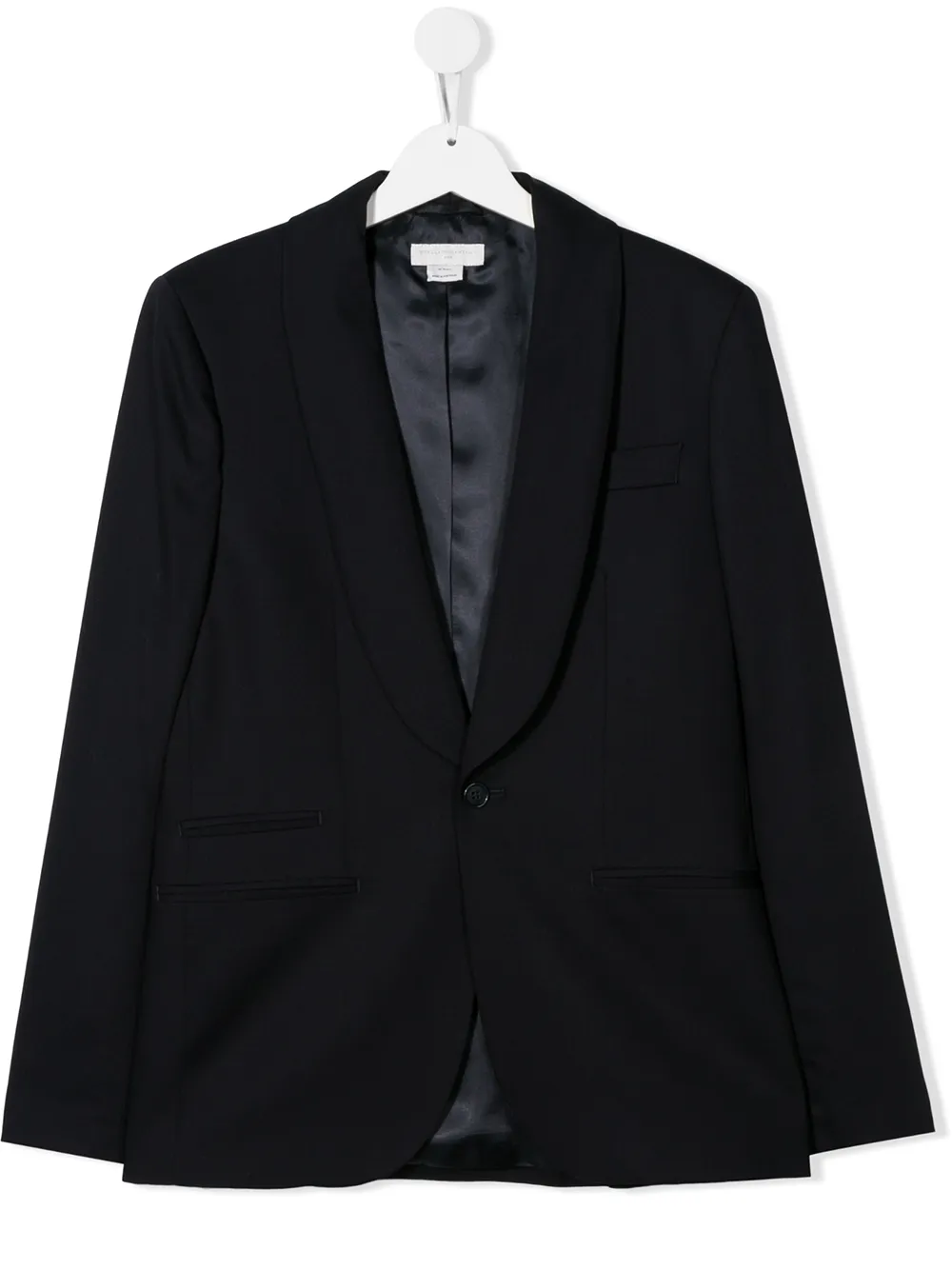 Stella Mccartney Teen Suit Blazer In Blue