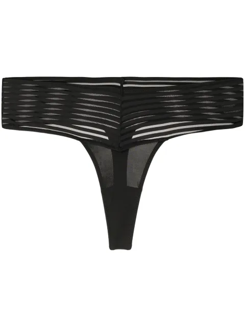 Maison Close striped thong