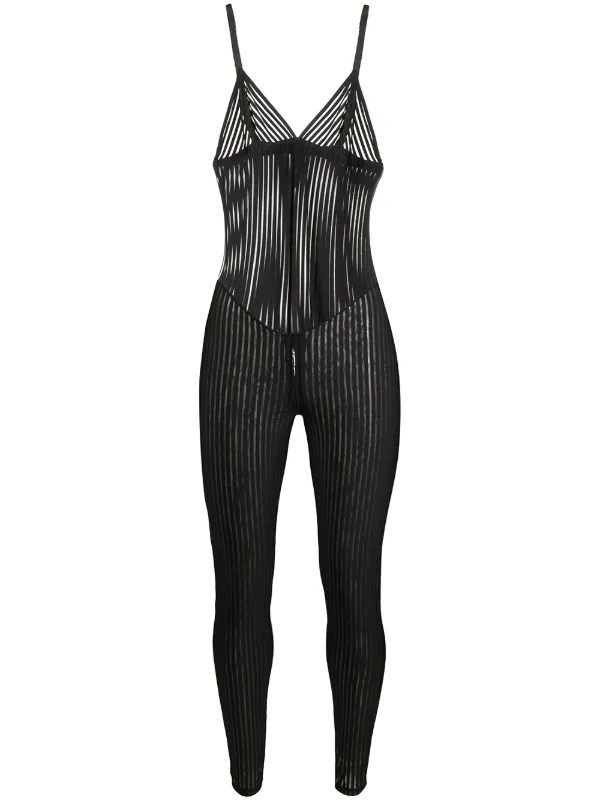 adidas 3 stripe catsuit