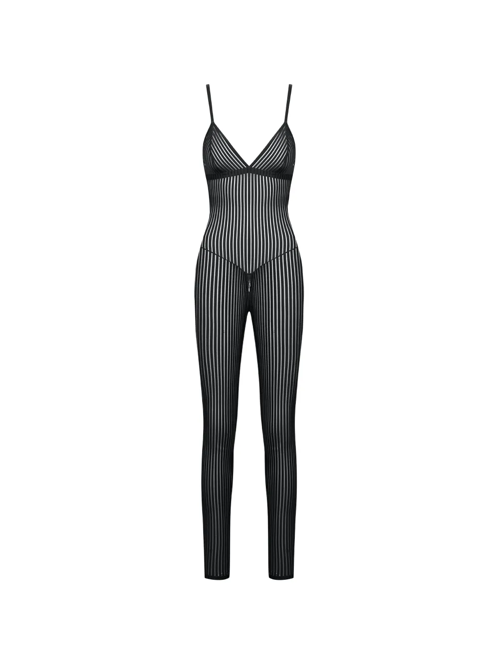 Maison Close ストライプ ジャンプスーツ | ブラック | Image 1