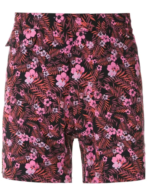 Amir Slama Floral tactel swim shorts