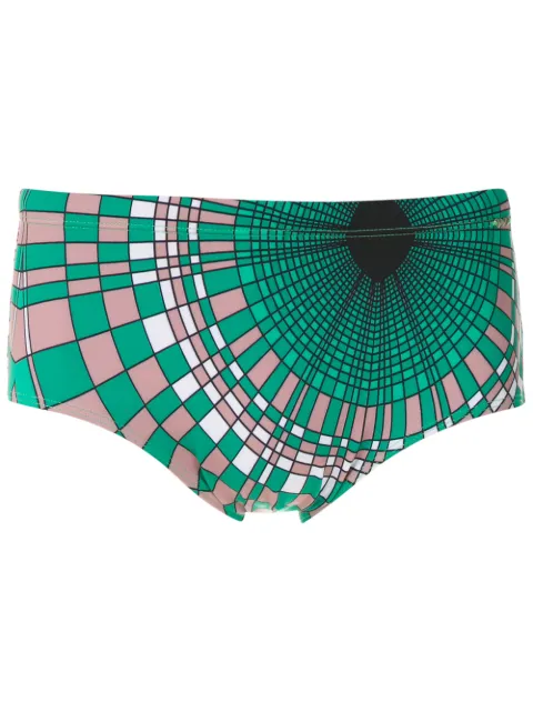 Amir Slama Cocar print trunks