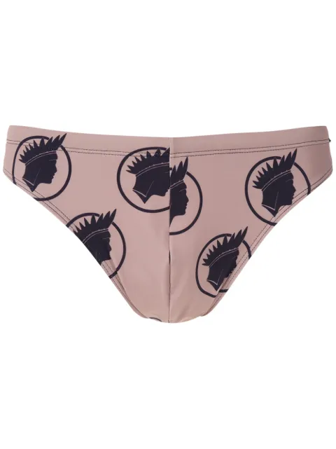 Amir Slama traje de baño con estampado Índio