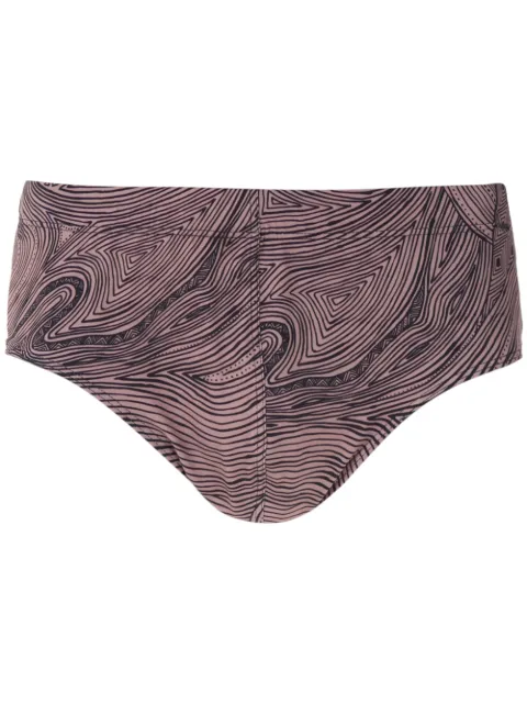 Amir Slama Marajoara print trunks