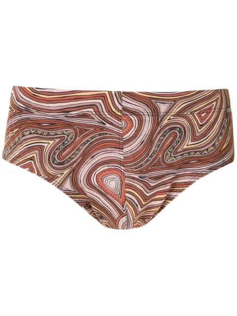 Amir Slama Marajoara print trunks