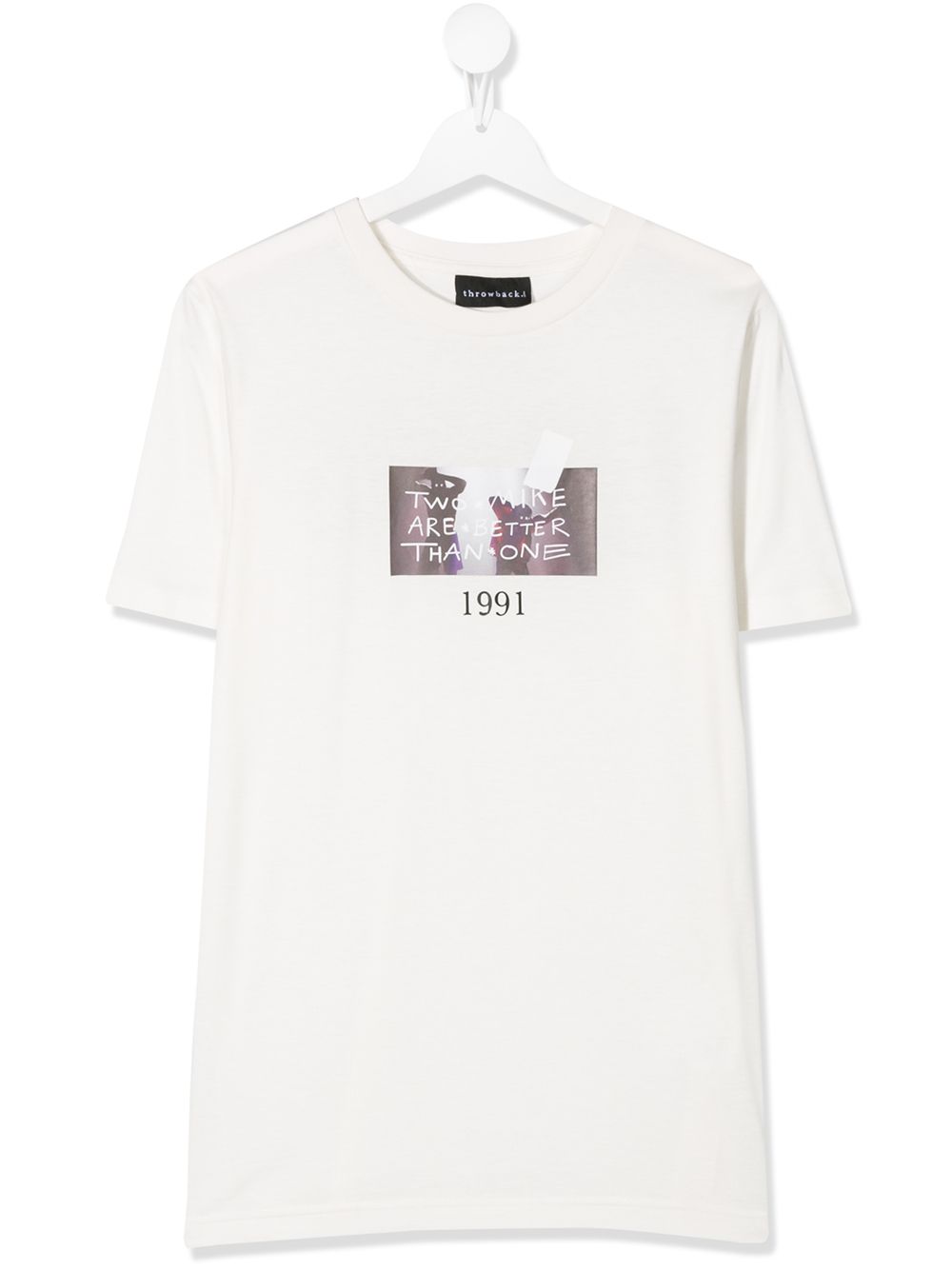 фото Throwback. kids throwback. kids tbtmike2t white cotton