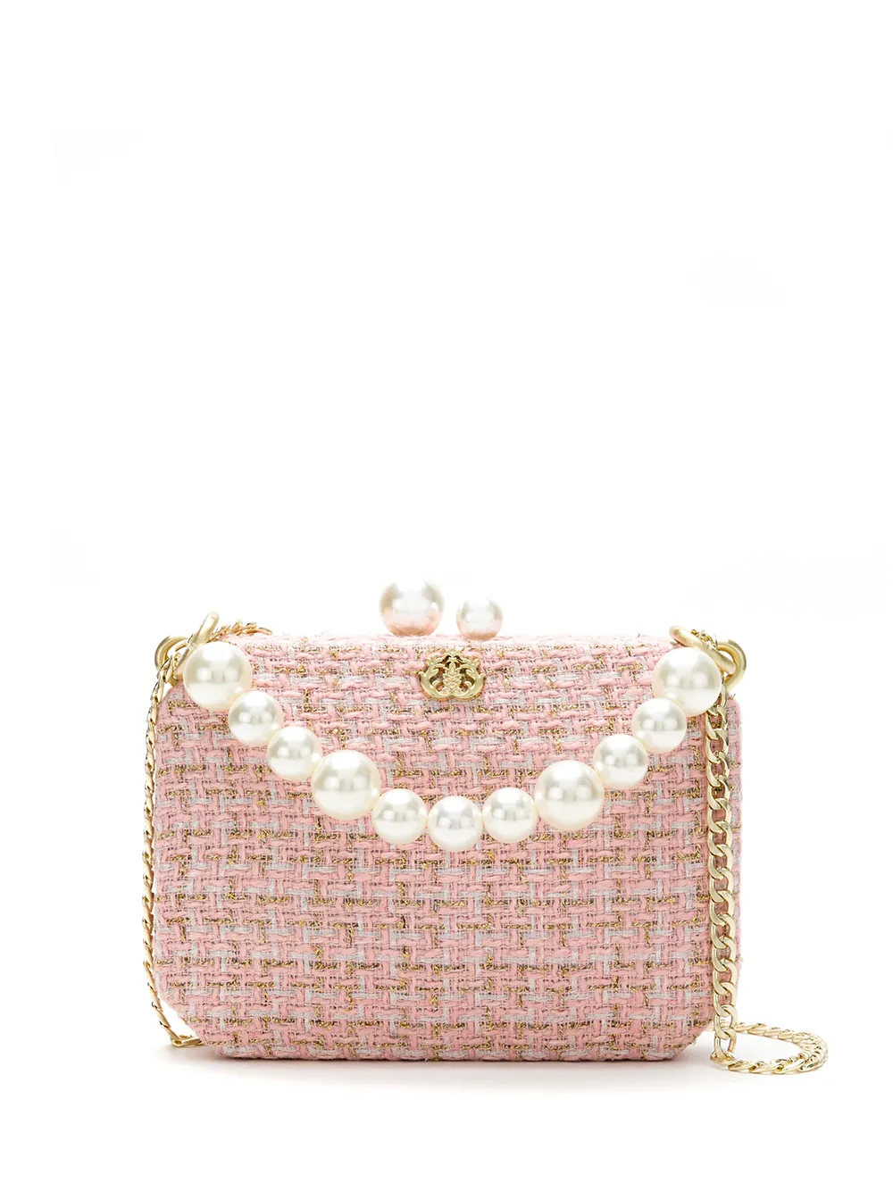 Isla клатч с искусственным жемчугом