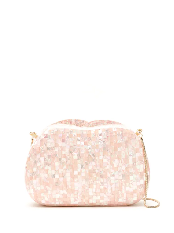 mother of pearl clutch bag