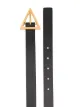 Bottega Veneta triangular buckle belt