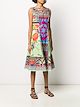 Etro sleeveless patchwork print dress