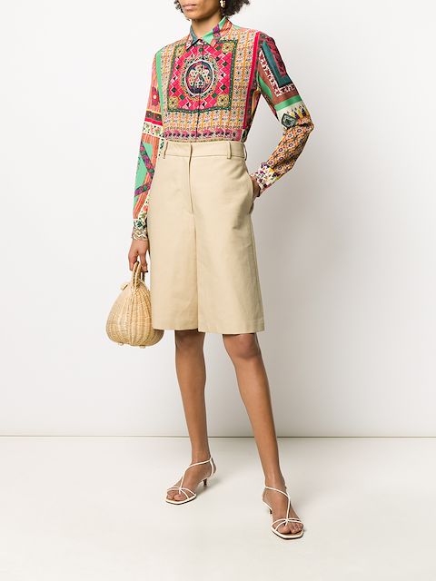 etro patchwork shirt