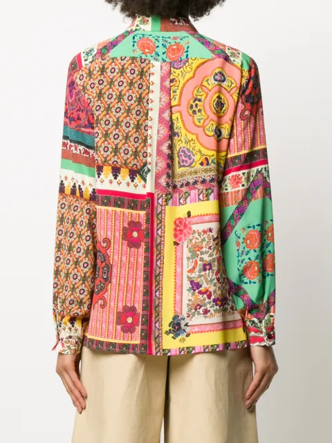 etro patchwork shirt