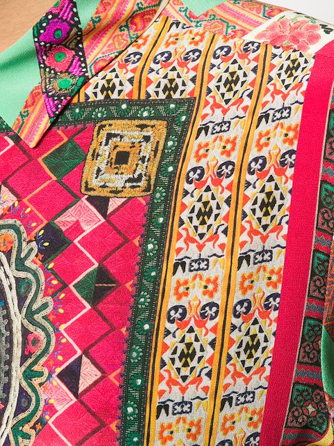 etro patchwork shirt