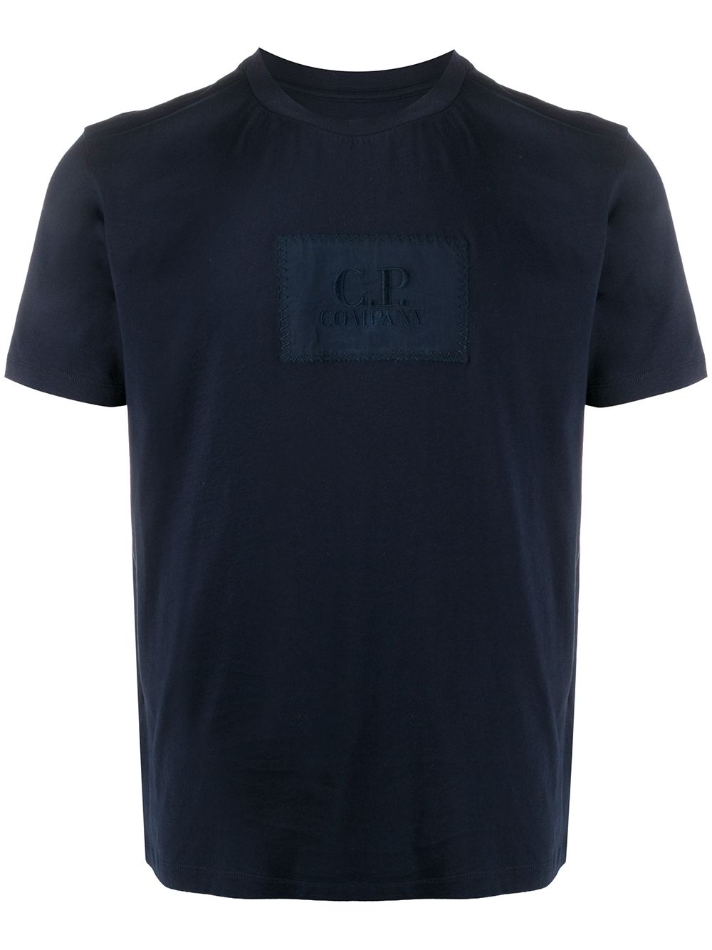 C.p. Company New Patch Logo T-shirt In Blue