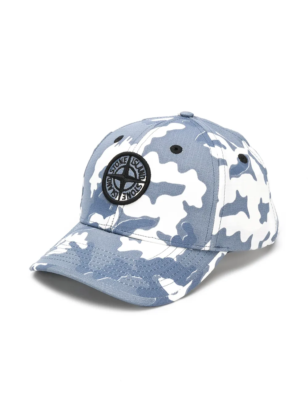 Stone Island Junior бейсболка с нашивкой-логотипом