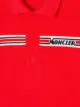 Moncler Kids قميص بولو بشعار منسوج