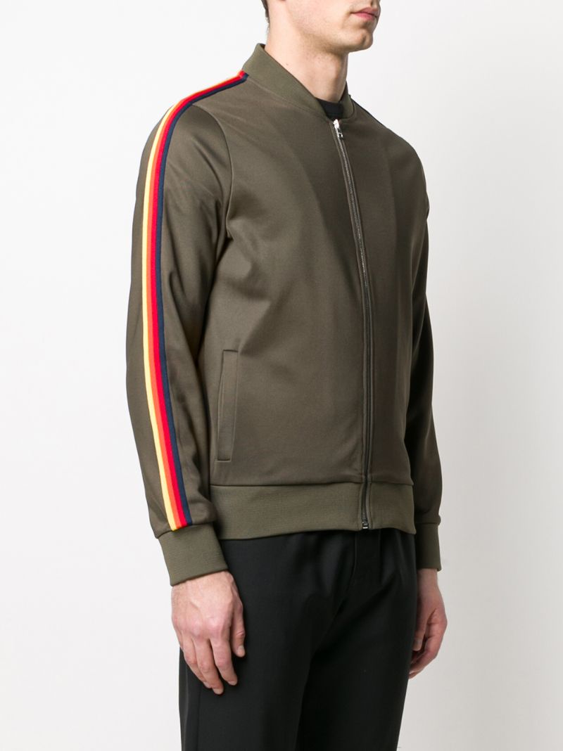 Shop Ron Dorff Urban Tennis Jacket In Green