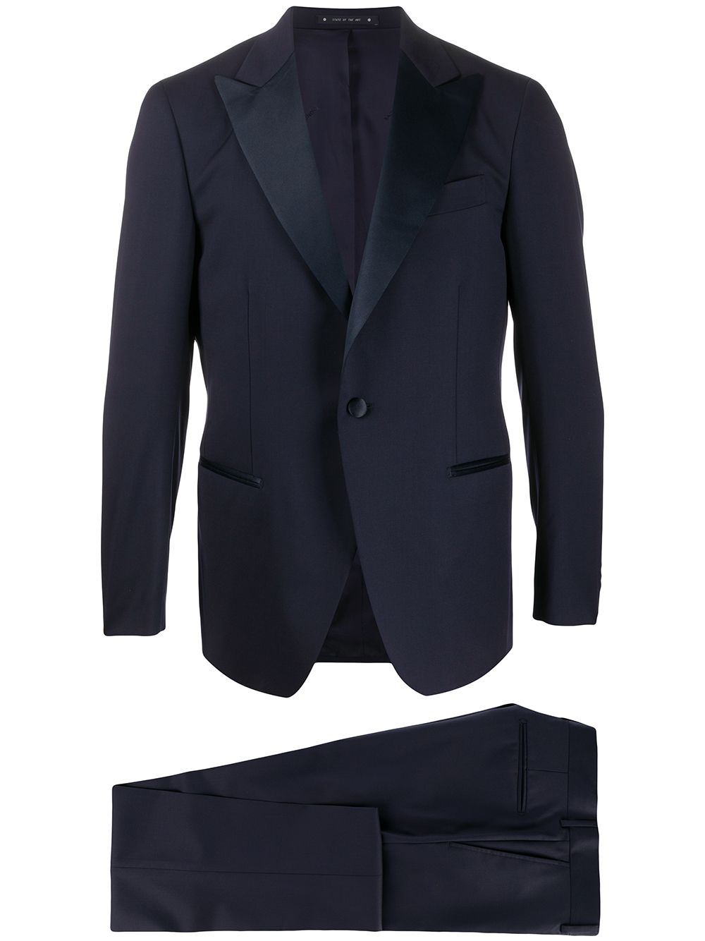 Bagnoli Sartoria Napoli Slim-fit Two Piece Suit In Blue