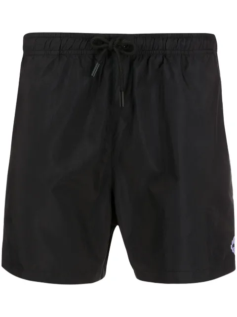 COUNTY OF MILAN embroidered logo swim shorts