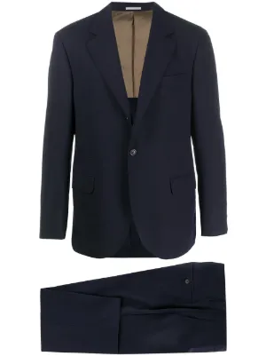 Brunello Cucinelli بدلة ضيقة بقطعتين