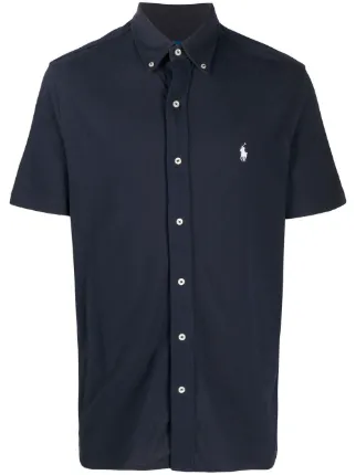 ralph polo button up