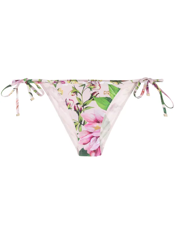 pink floral bikini bottoms