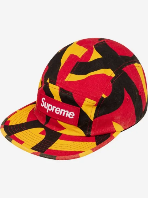 Supreme casquette à patch logo