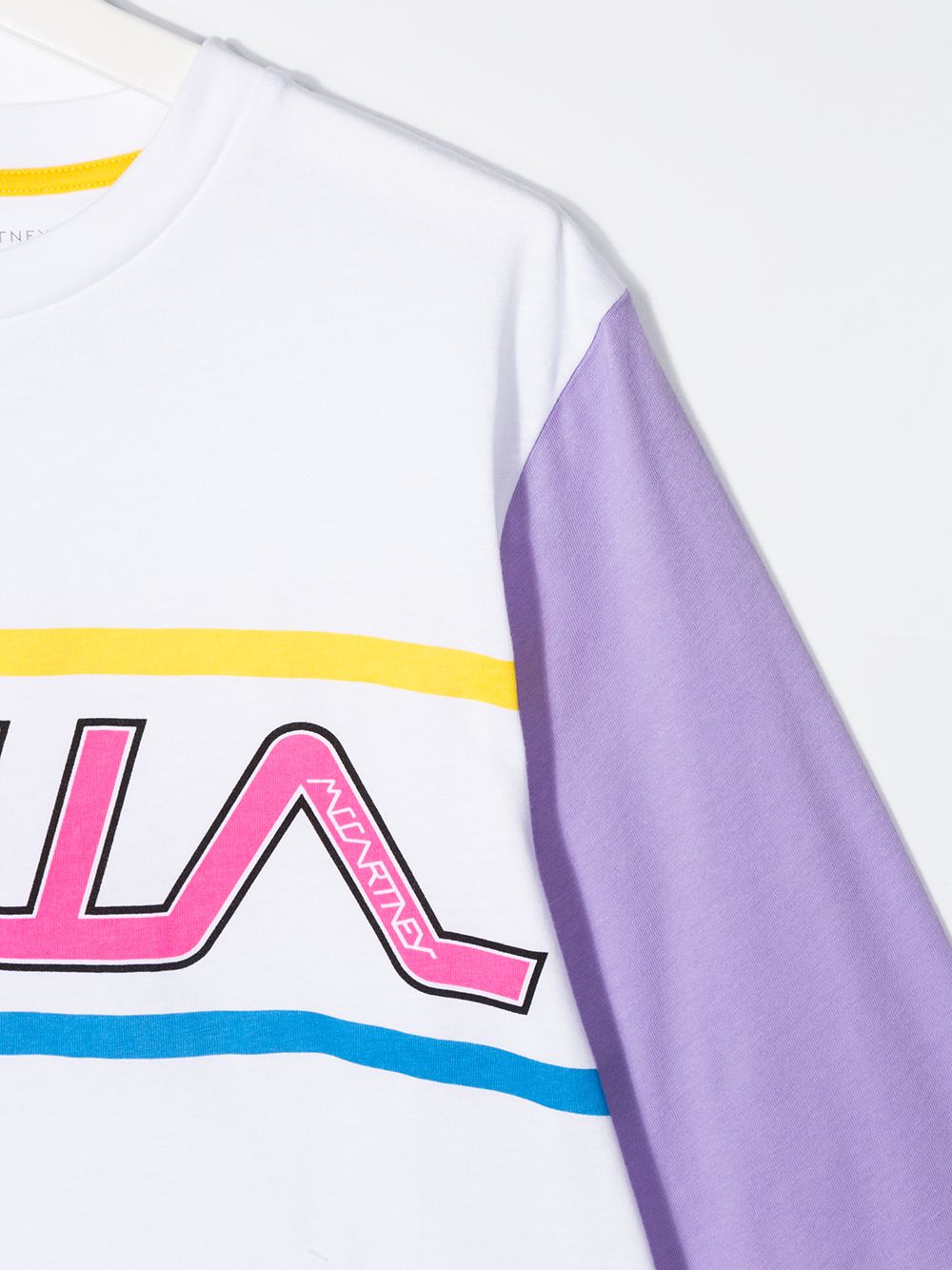 фото Stella mccartney kids платье с длинными рукавами и логотипом