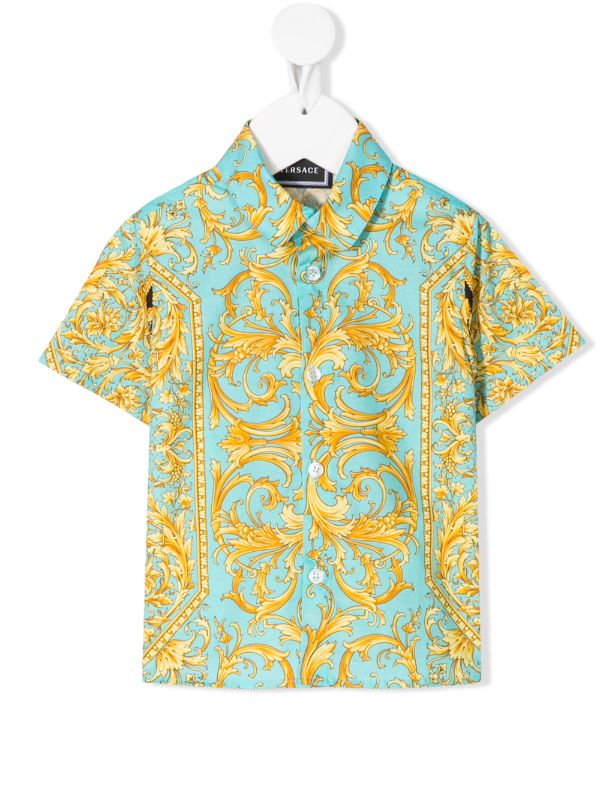 versace short sleeve shirt