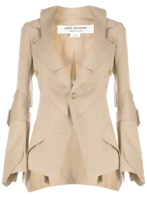 Junya Watanabe blazer con detalle de botones