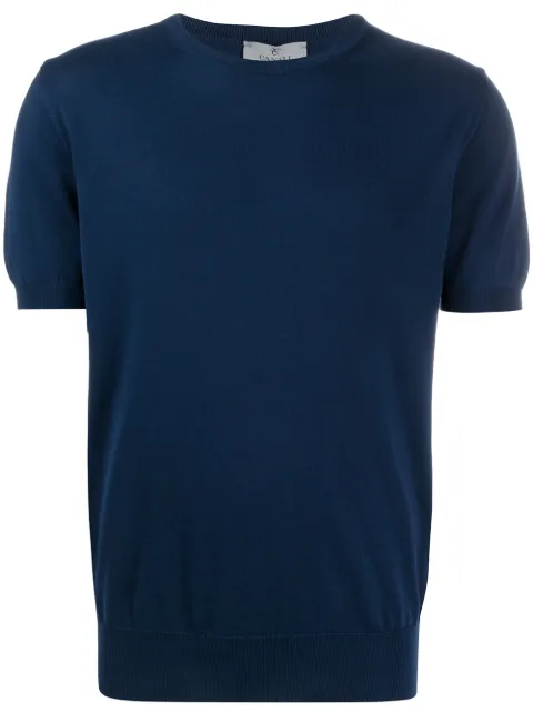 Canali fine knit T-shirt