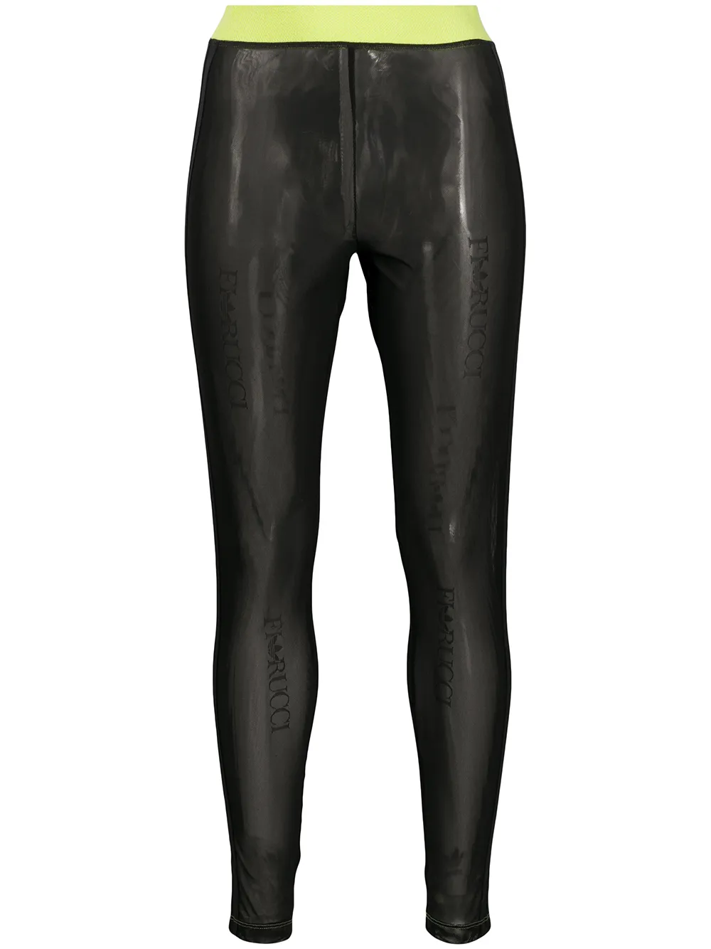 Fiorucci Sheer-leggings In 黑色