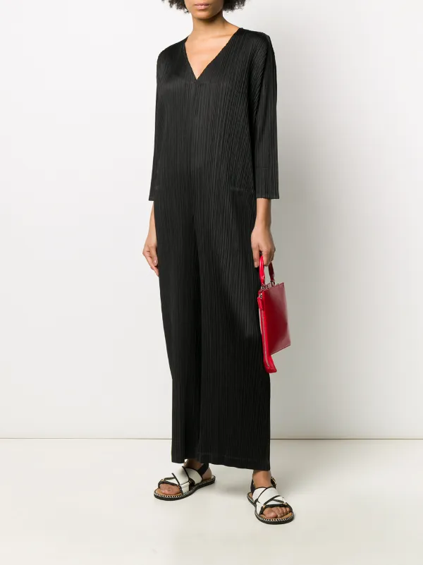 pleats please jumpsuit