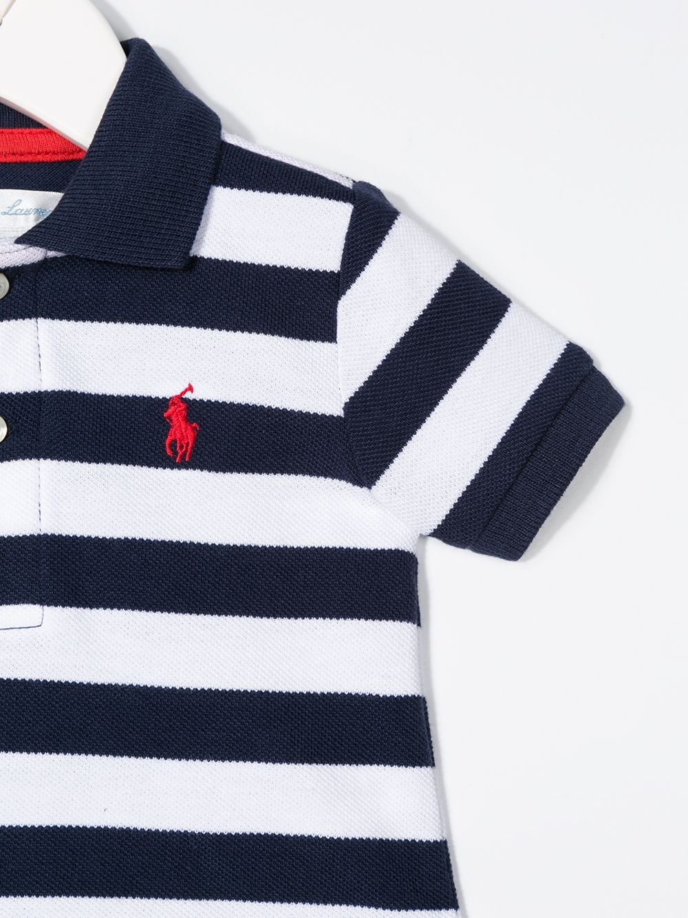 фото Ralph lauren kids рубашка-поло в полоску