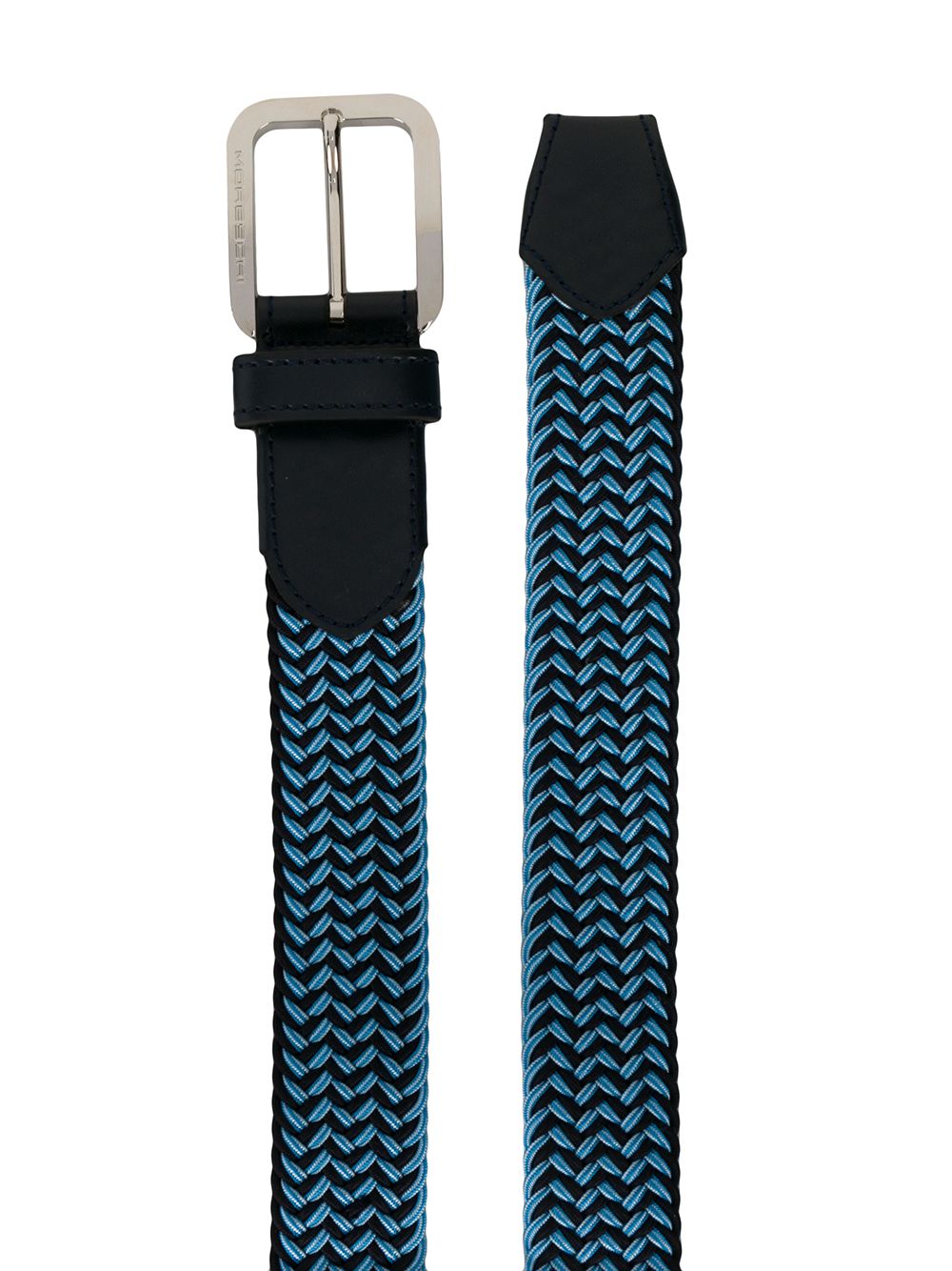 фото Moreschi contrast braided belt