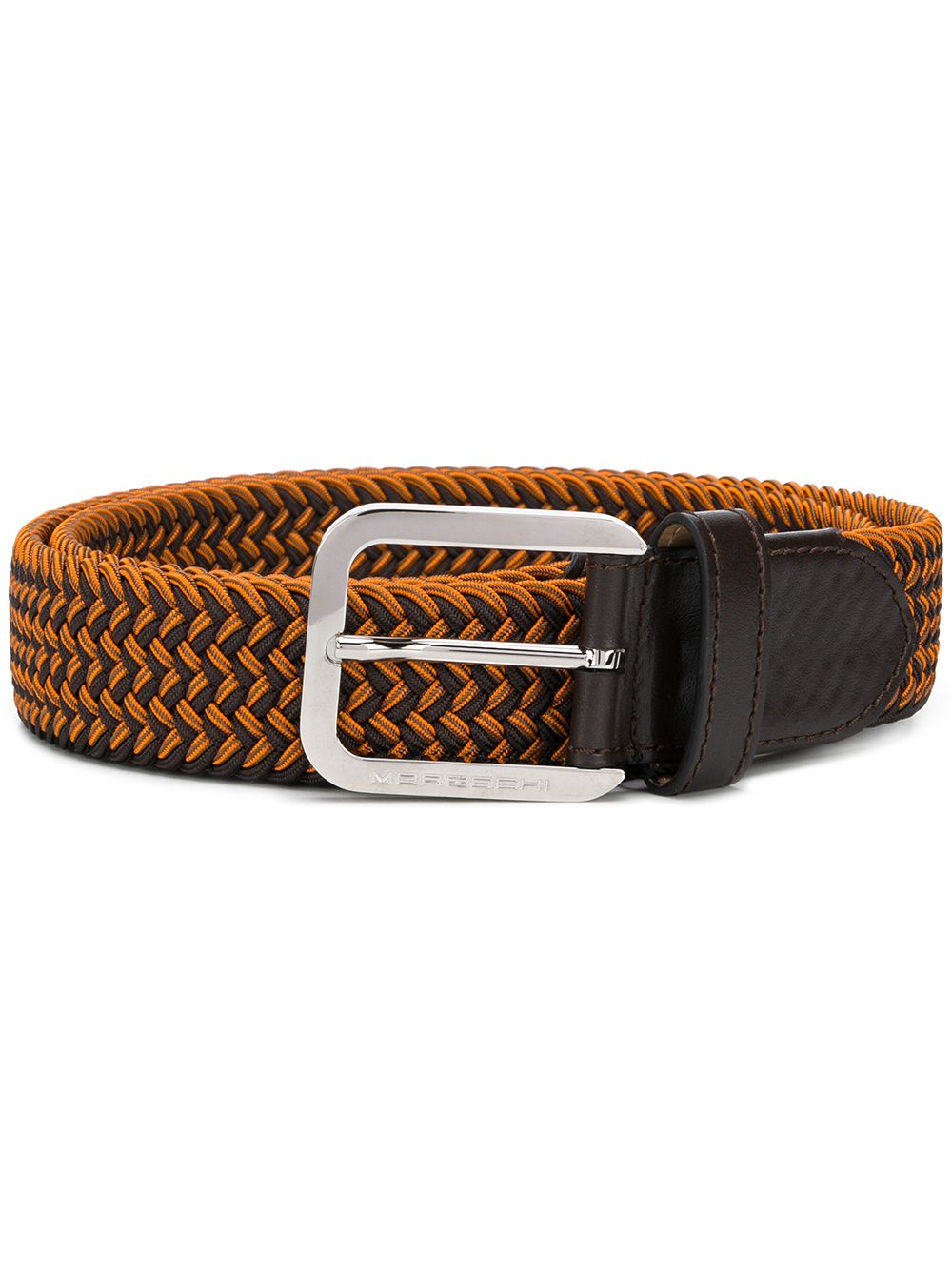 фото Moreschi contrast braided belt