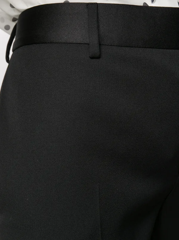 Saint Laurent virgin-wool Trousers | Black | FARFETCH